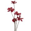 Northlight Cosmos Artificial Stem Spray - 28" - Deep Pink and Gold - 2 of 3