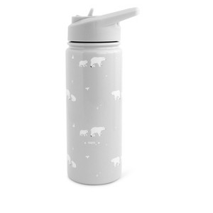 SARO Thermos Bottle with Straw – Double-Walled Stainless Steel Kids’ Water Bottle | 304 Steel Insulated Flask for School, Travel - 1 of 3