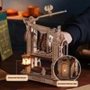 Robotime 3D Puzzles DIY Classic Printing Press Kit Vintage Style DIY Typography Unique Gifts for Teens and Adults, Multicolored, 8.07"*5.31"*10.60" - 4 of 4