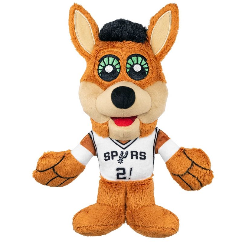 Bleacher Creatures San Antonio Spurs Coyote Mascot 8" Kuricha Plush (Association Uniform), 3 of 8