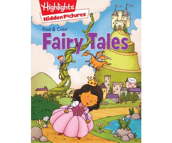 Fairy Tales - (Find & Color Hidden Pictures#174;) (Paperback)