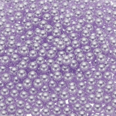 Unique Bargains No Hole ABS Round Faux Pearl for Vase Fillers DIY Home Decoration 1000 Pcs