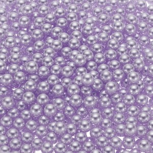 Unique Bargains No Hole ABS Round Faux Pearl for Vase Fillers DIY Home Decoration 1000 Pcs - 1 of 4