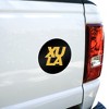 Xavier University of Louisiana Primary Logo Automotive Car Window Locker Circle Bumper Sticker - 4 of 4