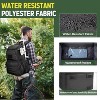 Fishing Backpack Tackle Box, Water Resistant Tackle Backpack Fishing Bags with Cooler & Rod Holders - 4 of 4