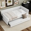 Whisen Elegant Design Twin Size Upholstered Daybed with 2 Drawers - 3 of 4