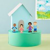 Juvale 100 Pack Unfinished People Shaped Craft Sticks, Wooden Popsicle Sticks for DIY Projects - 2 of 4