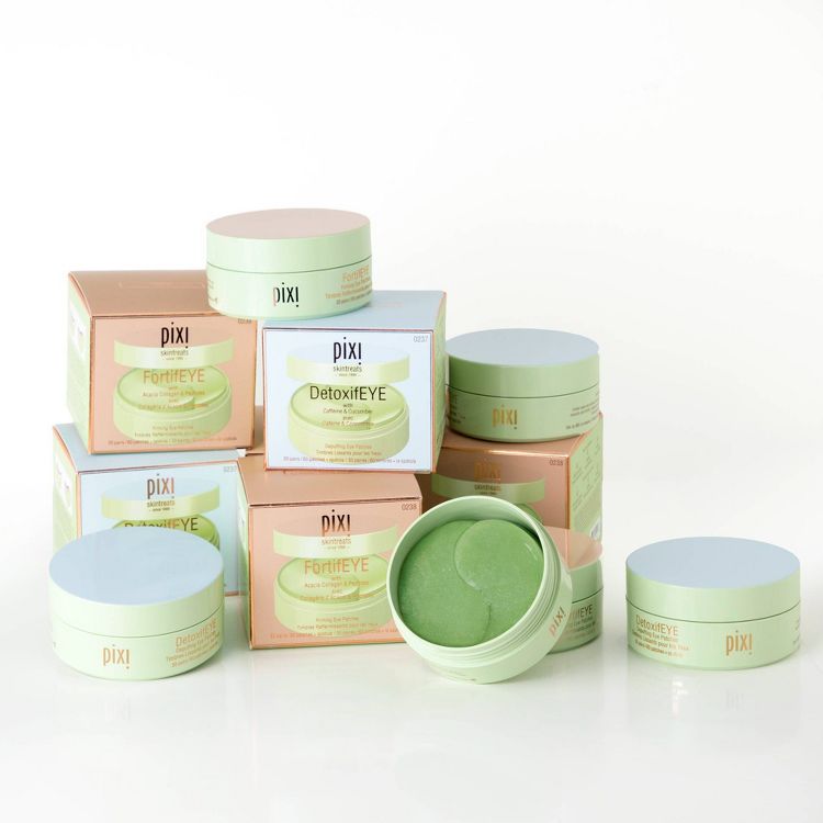Pixi DetoxifEYE Hydrating and Depuffing Eye Patches with Caffeine and Cucumber - 60ct, 5 of 6