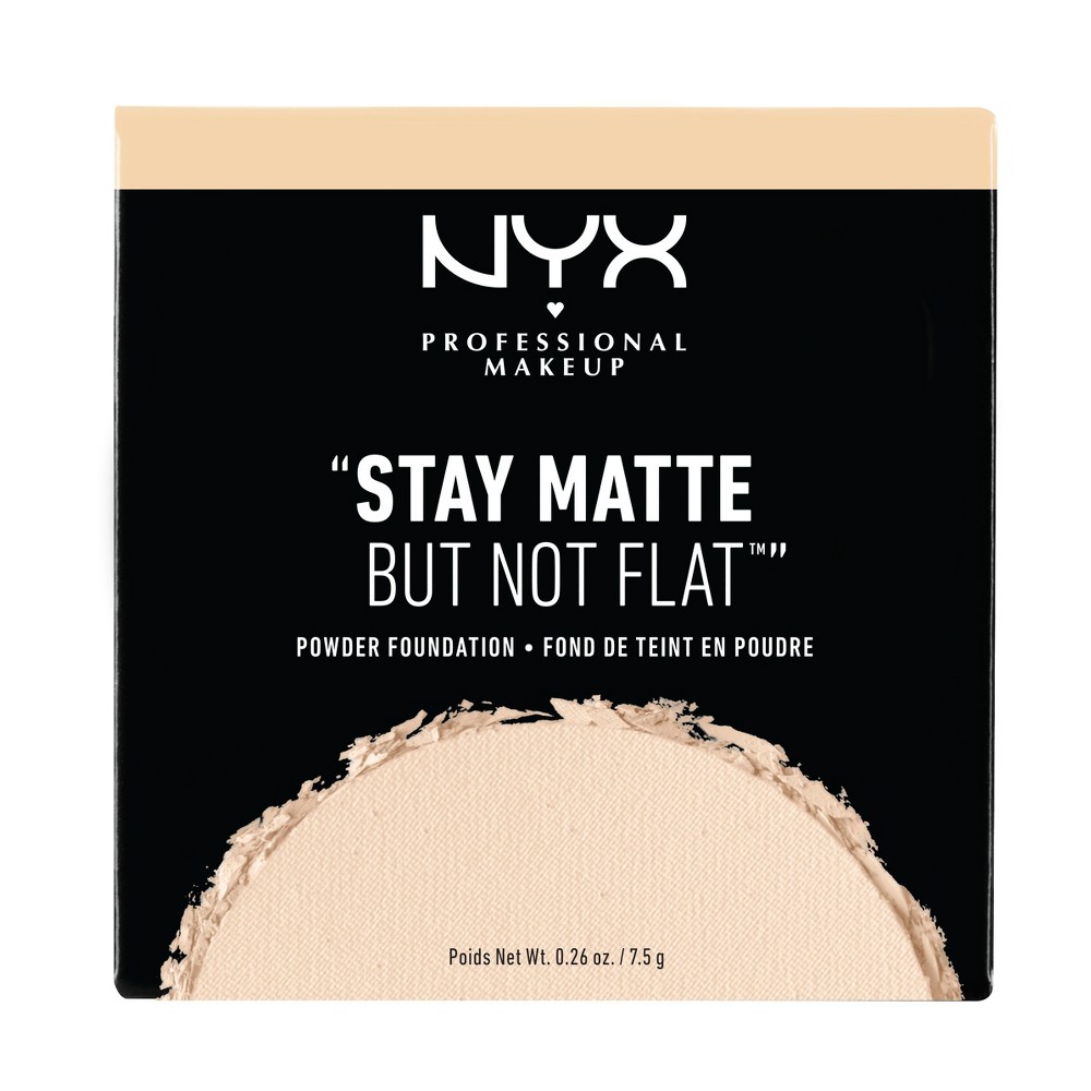 UPC 800897808020 product image for NYX Professional Makeup Stay Matte But Not Flat Powder Foundation Ivory - 0.26oz | upcitemdb.com