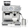 Garvee 20 Bar Espresso Machines, Professional Coffee Machine with Grinder and Milk Frother Steam Wand - 2 of 4
