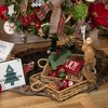 Northlight 3.5" Glittered Orange Slices Christmas Ornament - 3 of 4