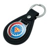 Justice League Superman Athletic Logo Black Leather Keychain - 2 of 4
