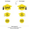 Big Dot of Happiness Yellow 2026 Graduation Party Centerpiece Sticks - Table Toppers - Set of 15 - 4 of 4