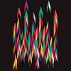 Men's Design By Humans Abstract Color Rainbow Tree Forest By Kakel T-Shirt - 2 of 2