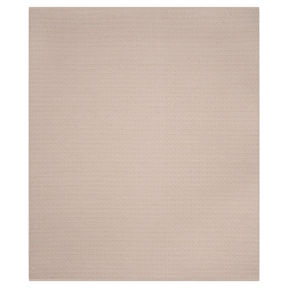 Ivory/Beige Geometric Flatweave Woven Area Rug 5'x7' - Safavieh