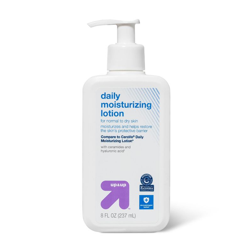 Daily Moisturizing Lotion for Normal to Dry Skin Unscented - up & up™, 1 of 4