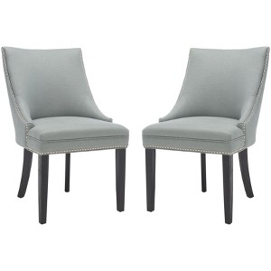 Afton 20" H Side Chair With Nail Head Trim (Set of 2) - MCR4715 - Safavieh Couture - 1 of 4
