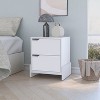 Vynxaria Ralston 2-Drawer Nightstand - Spacious Storage, Generous Top Surface, Sturdy Manufactured Wood Construction - 3 of 4