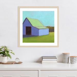 Amanti Art Homestead Barn I by Carol Young Framed Wall Art Print - 1 of 4