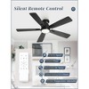 Arceso 46-Inch Ceiling Fan with Light and Remote Control, 6-Speed, Flush Mount for Indoor Use - 4 of 4