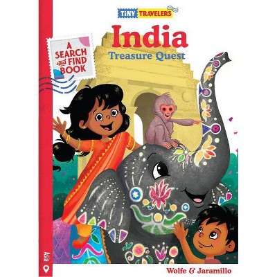 Tiny Travelers India Treasure Quest - by  Susie Jaramillo (Hardcover)