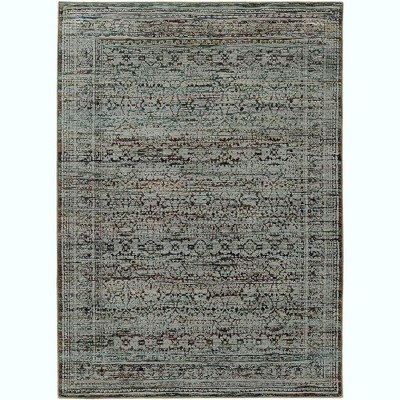 Oriental Weavers Andorra 7127A Blue/ Purple Indoor Area Rug - 3'3" x 5'2"