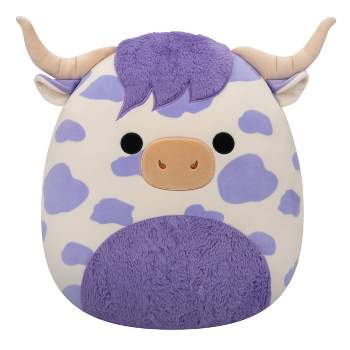 Squishmallows 16" Conway the Purple Spotted Highland Cow Plush Toy (Target Exclusive)