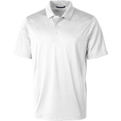 Men's Cutter & Buck White Kansas City Chiefs Big & Tall Prospect Textured  Stretch Polo