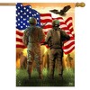 American Soldiers Everyday House Flag 40" x 28" Briarwood Lane - image 2 of 4