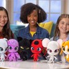 Miraculous Ladybug Kwami Plush Kit, Mon Ami, 9-Inch Plush with Resin Eyes and Lifesize 5-Inch Stuffed Toy with Matching Backpack Keychain - 3 of 4