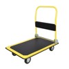 Hand Truck, Heavy Duty Moving Platform with 36¡Á24 Inch A3 Steel Deck - 4 Caster Wheels for Easy Maneuvering - 2 of 4