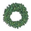 Novelty Lights Artificial LED Pre-Lit Christmas Wreath, Colorado Green Pine Greenery, Christmas Decoration - 2 of 4