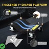 Heavy-Duty Steel Car Wheel Dolly Set of 2/4 4000lbs/8000LBS Capacity Anti-Skid Tire Skates with 360° Swivel Casters - 3 of 4
