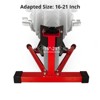 Garvee Motorcycle Wheel Chock, 16"-21" Front Stand , 1500 lbs Capacity Motorcycle Chock for Garage, Workshop, and Vehicle Transport - 4 of 4
