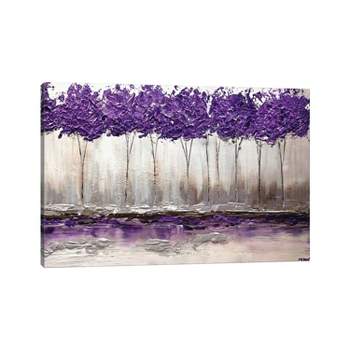 Purple Summer by Osnat Tzadok Unframed Wall Canvas - iCanvas