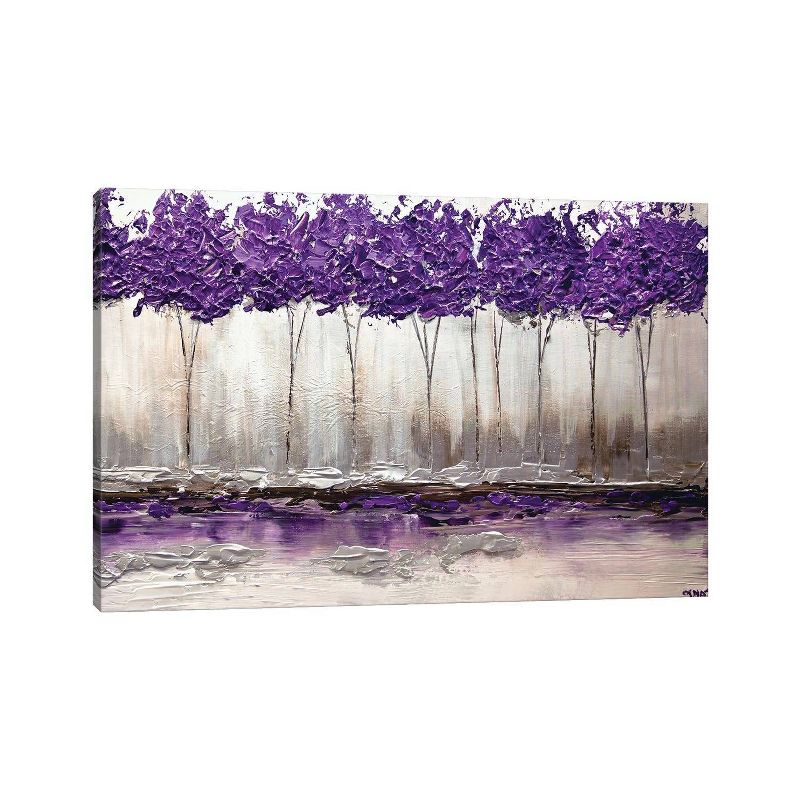 Purple Summer by Osnat Tzadok Unframed Wall Canvas - iCanvas, 1 of 7