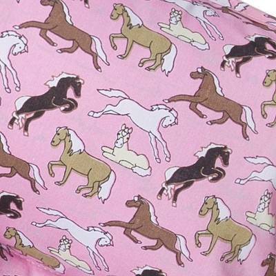 horses in pink