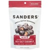 Sanders Minis Dark Chocolate Sea Salt Caramels - Case of 12/3.75 oz - 2 of 4
