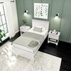 Plank+Beam Farmhouse Twin Bed Frame with Headboard, Solid Wood Platform Bed - 2 of 4