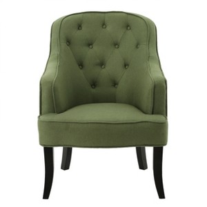 Sophia Upholstered Chair - Green - Christopher Knight Home