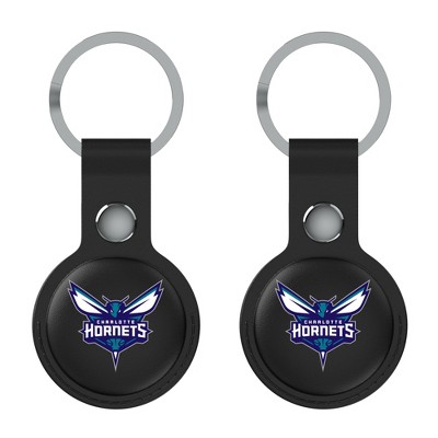 Keyscaper NBA Eastern Conference Teams Insignia Black Airtag Holder 2-Pack