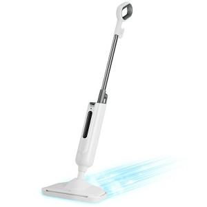 JANSNO Lightweight Steam Mop with 2 Washable Pad for Hardwood, Tile, Laminate Floors and Carpet - 1 of 4