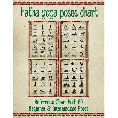 Hatha Yoga Poses Chart - (Paperback)