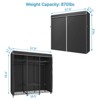 VIPEK V30C Garment Rack Heavy Duty Portable Closet with Cover Clothes Racks, Wardrobe Closet Black Metal Closet Rack with Cover - image 3 of 4