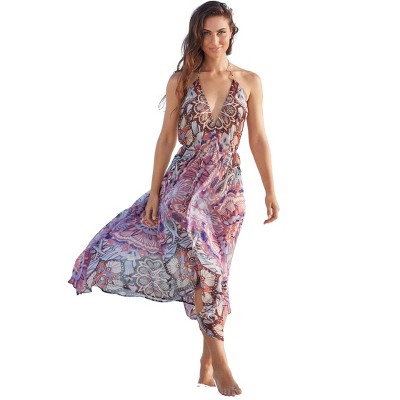 VENUS Womens High-Low Cover-Up Dress