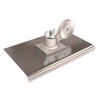 Bon Tool 12-209 Walk Edger - Stainless Steel 10-inch X 6-inch - 1/2-inch Radius W/Base Bracket - 2 of 3