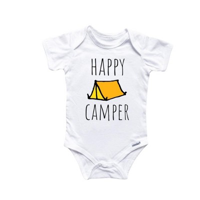 Camping Tent Onesie® Baby Boy Girl Clothes Infant Bodysuit Funny Cute Newborn GS1