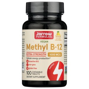 Jarrow Formulas, Inc. Methyl B-12 - Lemon 1,000 mcg 100 Chwbls - 1 of 2