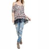 Women's Off The Shoulder Fringe Top - KORI - 4 of 4