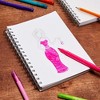 Paper Junkie 4-Pack Gray Blank Unlined Spiral Travel On The Go Notebooks (5.7 x 8.3 in, 80 Sheets) - 2 of 3